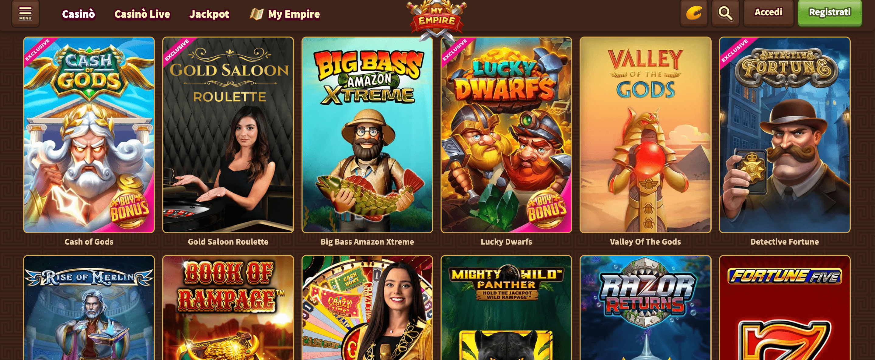 MyEmpire Casino Slot